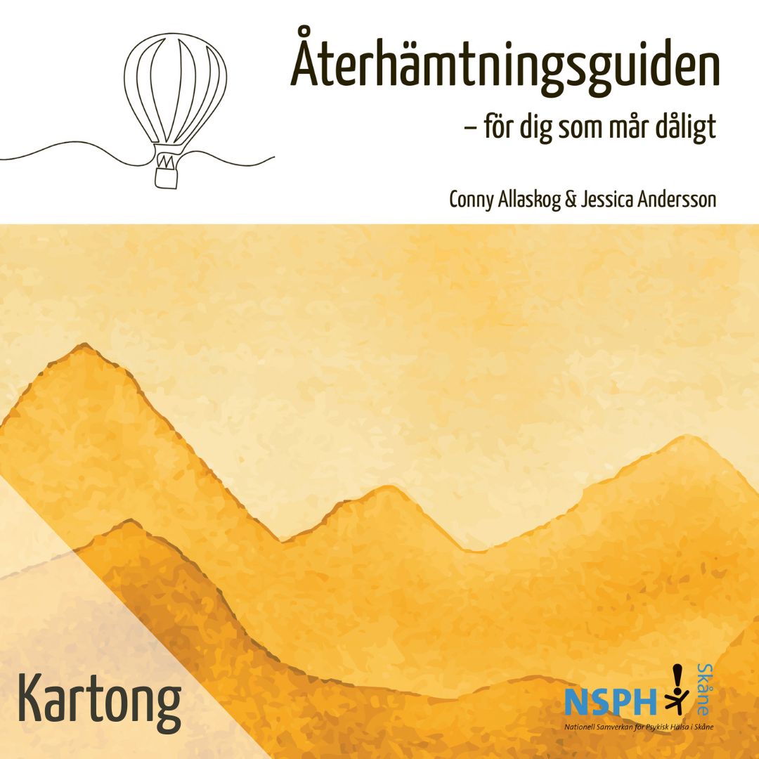 Återhämtningsguiden – för dig som mår dåligt – kartong